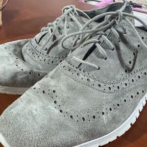 Cole Haan Gray Suede Women's Sneakers